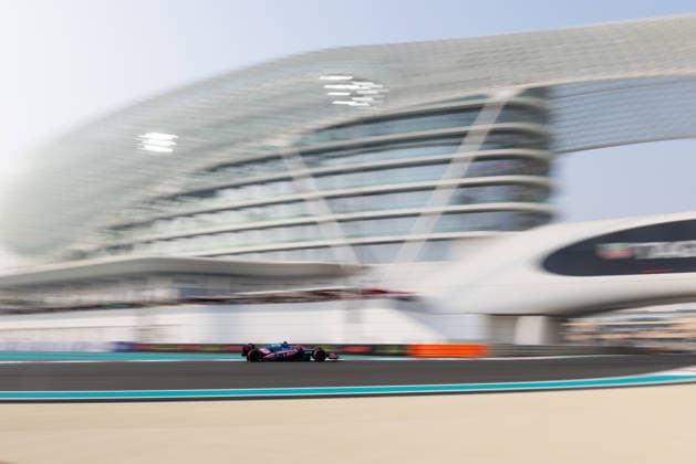 December 6, 2025, Abu Dhabi, Abu Dhabi, United Arab Emirates: 43 FRANCO COLAPINTO (ARG, Alpine F1 Team) during Free Practice FP3 on Saturday at the Formula 1 Etihad Airways Abu Dhabi Prix 2025 at the Yas Marina Circuit in Abu Dhabi, United Arab Emirates Abu Dhabi United Arab Emirates - ZUMAr193 20251206_zsp_r193_066 Copyright: xSaraxRuffonix