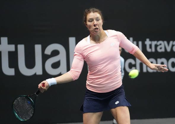 TENNIS - OPÃ‹N ANGERS WOMEN Le 06 12 2025 Anna - Lena Friedsam of Germany lors de l Open d Angers 1 2 Finale Femmes 2025, le 6 dÃ cembre 2025 Ã TrÃ laze, France - Photo : Laurent Lairys TrelazeFrance  Copyright: xLaurentxLairysx