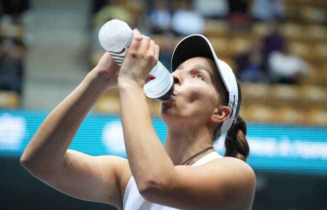 TENNIS - OPÃ‹N ANGERS WOMEN Le 06 12 2025 Tamara Korpatsch of Germany lors de l Open d Angers 1 2 Finale Femmes 2025, le 6 dÃ cembre 2025 Ã TrÃ laze, France - Photo : Laurent Lairys TrelazeFrance  Copyright: xLaurentxLairysx