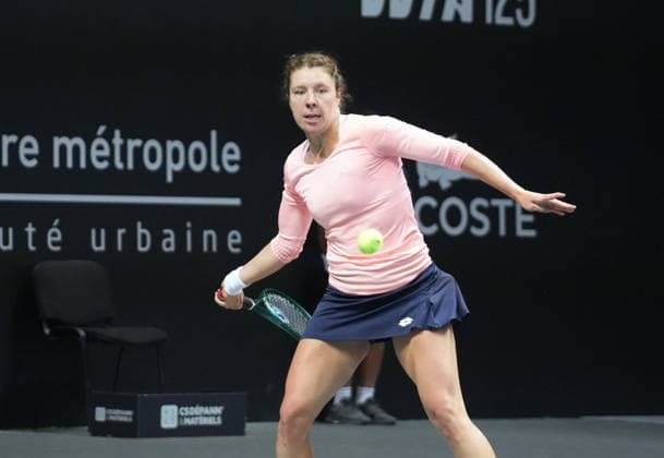 TENNIS - OPÃ‹N ANGERS WOMEN Le 06 12 2025 Anna - Lena Friedsam of Germany lors de l Open d Angers 1 2 Finale Femmes 2025, le 6 dÃ cembre 2025 Ã TrÃ laze, France - Photo : Laurent Lairys TrelazeFrance  Copyright: xLaurentxLairysx
