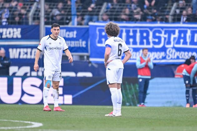 06 12 2025, Soccer, 2 Bundesliga, 15 Matchday Season 2025 2026, VfL Bochum DSC Arminia Bielefeld, Stefano Russo DSC Arminia Bielefeld xRHR PHOTO TKx Copyright: RHR-FOTOx RHR-FOTO TK