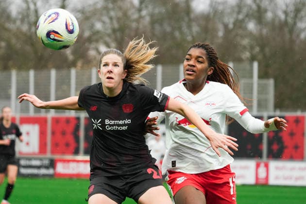 Germany Google Pixel Womens Bundesliga 2025 26, 12 Matchday Bayer 04 Leverkusen vs RB Leipzig 06 12 2025 Ulrich Haberland Stadion Leverkusen, North Rhine-Westphalia Lilla Turanyi Bayer 04 Leverkusen, 24 Copyright: xCelinaxLeiersx