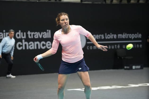 December 6, 2025, Trelaze, Bretagne, France: Anna - Lena Friedsam of Germany lors de l Open d Angers 1 2 Finale Femmes 2025, le 6 do cembre 2025 o Tro laze, France - Photo : Trelaze France - ZUMAl193 20251206_zsp_l193_015 Copyright: xLaurentxLairysx