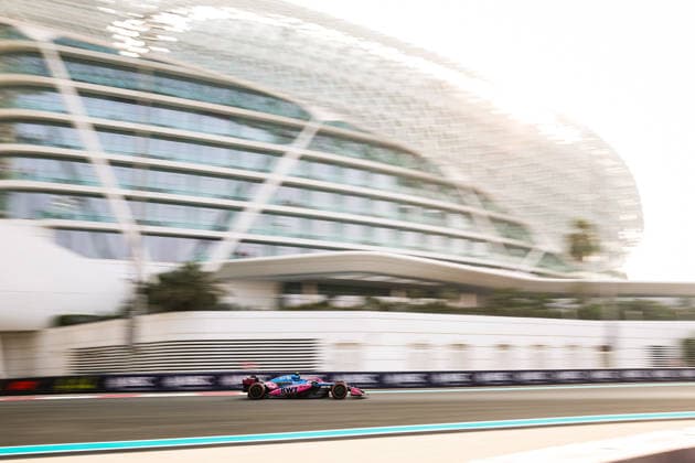 F1 - ABU DHABI GRAND PRIX 2025 43 COLAPINTO Franco (arg), Alpine F1 Team A525, action during the 2025 Formula 1 Abu Dhabi Grand Prix, 24th round of the 2025 FIA Formula One World Championship, WM, Weltmeisterschaft from December 05 to 07, 2025 on the Yas Marina Circuit, in Abu Dhabi, United Arab Emirates - Abu DhabiUnited Arab Emirates  Copyright: xFLORENTxGOODENx