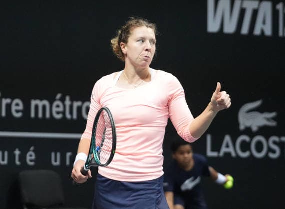 December 6, 2025, Trelaze, Bretagne, France: Anna - Lena Friedsam of Germany lors de l Open d Angers 1 2 Finale Femmes 2025, le 6 do cembre 2025 o Tro laze, France - Photo : Trelaze France - ZUMAl193 20251206_zsp_l193_046 Copyright: xLaurentxLairysx