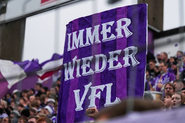 Germany Soccer 3 Bundesliga Season 2025 26, 17 Matchday VfL Osnabrück vs SV Wehen Wiesbaden, 06 12 2025, Stadion Bremer Brücke, Osnabrück Fans Osnabrück Shield Copyright: xLeonxFrickx