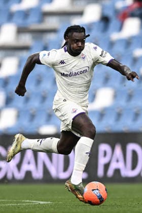 Mp Reggio Emilia 06 12 2025 - campionato di calcio serie A Sassuolo-Fiorentina foto Matteo Papini Image nella foto: Moise Kean 
