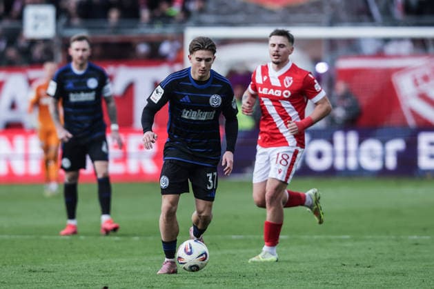Sport, Football, 3 Liga Season 2025 2026 17 Matchday FC Energie Cottbus MSV Duisburg 06 12 2025, LEAG Energie Stadion Patrick Sussek MSV Duisburg, 37 Cottbus LEAG Energie Stadion Brandenburg Germany