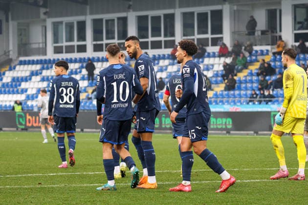 Germany 3 Liga 2025 26, 17 Matchday TSG Hoffenheim II vs SSV Jahn Regensburg, Dietmar Hopp Stadion Sinsheim Goal by Luka¯ÄuriÄ‡ Luka¯Duric, TSG¯1899¯Hoffenheim¯II, 10 to 1 0 from a penalty Sinsheim Dietmar Hopp Stadion Baden Württemberg Germany Copyright: xBenedictxChristx