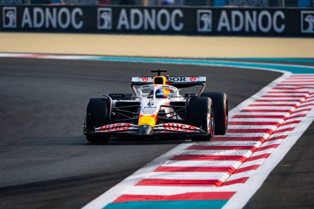 Formula 1 Abu Dhabi Grand Prix in Abu Dhabi, UAE - 06 Dec 2025 Visa Cash App Racing Bulls F1 Team s French driver Isack Hadjar seen in action during the free practice three of the Formula 1 Abu Dhabi Grand Prix 2025 at Yas Marina Circuit. Abu Dhabi United Arab Emirates Copyright: xLucaxMartinix xSOPAxImagesx LMB02758