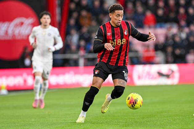 Bournemouth v Chelsea Premier League Marcus Tavernier of Bournemouth during the Premier League match at the Vitality Stadium, Bournemouth 06 12 2025 UK Newspapers OUT Copyright: xJeremyxLandeyx FIL-22603-0018