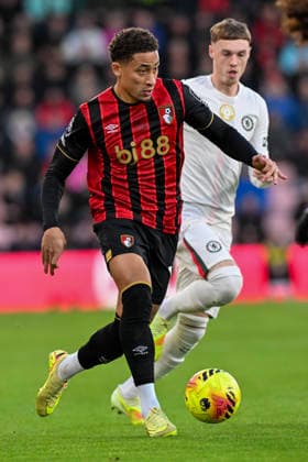 Bournemouth v Chelsea Premier League Marcus Tavernier of Bournemouth during the Premier League match at the Vitality Stadium, Bournemouth 06 12 2025 UK Newspapers OUT Copyright: xJeremyxLandeyx FIL-22603-0019