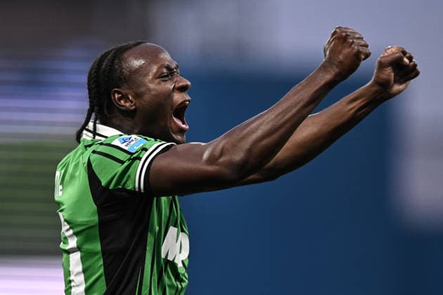 Mp Reggio Emilia 06 12 2025 - campionato di calcio serie A Sassuolo-Fiorentina foto Matteo Papini Image nella foto: esultanza gol Ismael Kone 
