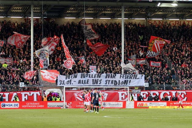 Energy fans Football 3 League 2025 2026 FC Energie Cottbus MSV Duisburg