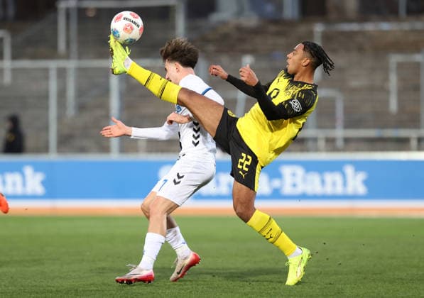 Football, RL West, Borussia Dortmund II - SC Paderborn II