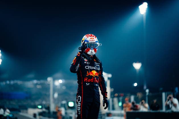 Formula 1 Abu Dhabi Grand Prix 2025 Max Verstappen (Oracle Red Bull Racing, 01) after pole position during qualification at the Abu Dhabi GP 2025 06 12 2025
