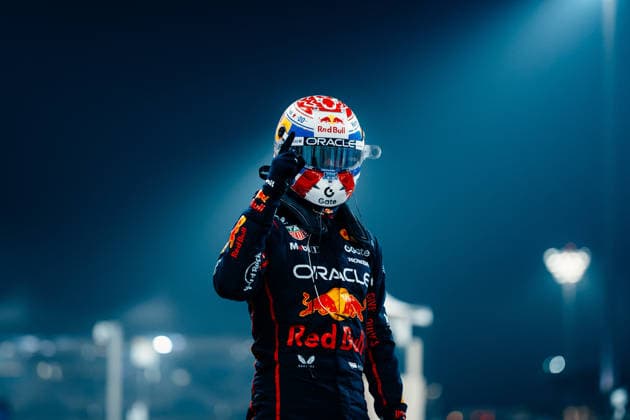 Formula 1 Abu Dhabi Grand Prix 2025 Max Verstappen (Oracle Red Bull Racing, 01) after pole position during qualification at the Abu Dhabi GP 2025 06 12 2025