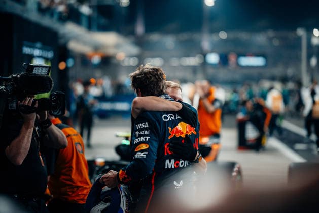 Formula 1 Abu Dhabi Grand Prix 2025 Max Verstappen (Oracle Red Bull Racing, 01) after pole position during qualifications at the Abu Dhabi GP 2025 06 12 2025