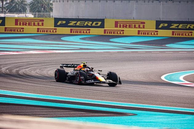 Yuki Tsunoda (JPN) - Oracle Red Bull Racing - Red Bull RB21 - Honda RBPT during the Free Practice 3 on Saturday of the Formula 1 Etihad Airways Abu Dhabi Grand Prix 2025 atYas Marina Circuit in Abu Dhabi, United Arab Emirates, ahead of Round 24 of 24, Season Finale and driver championship decider of the 2025 FIA Formula One World Championship, WM, Weltmeisterschaft (December 4-7, 2025).  Copyright: xAlessioxDexMarco IPAxSportx xipa-agency.netx xx IPA_68828629 IPA_Agency_IPA68828629