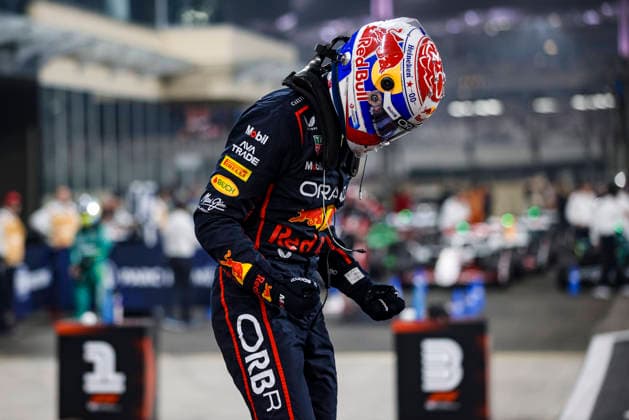 F1 - ABU DHABI GRAND PRIX 2025 VERSTAPPEN Max (ned), Red Bull Racing RB21, portrait pole position during the 2025 Formula 1 Abu Dhabi Grand Prix, 24th round of the 2025 FIA Formula One World Championship, WM, Weltmeisterschaft from December 05 to 07, 2025 on the Yas Marina Circuit, in Abu Dhabi, United Arab Emirates - Abu DhabiUnited Arab Emirates  Copyright: xXavixBonillax