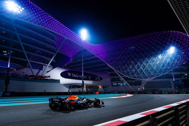 F1 2025: Abu Dhabi Grand Prix in Abu Dhabi - 06 Dec 2025 Oracle Red Bull Racing 1 Team s Dutch driver Max Verstappen compete during the qualifying of the Formula 1 Abu Dhabi Grand Prix 2025. Abu Dhabi United Arab Emirates Copyright: xLucaxMartinix xSOPAxImagesx LMB03378