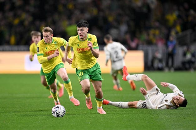 FC Nantes v RC Lens - Ligue 1 McDonald s 2025 2026 10 Matthis ABLINE (fcn) during the Ligue 1 McDonald s match between Nantes and Lens at Stade de la Beaujoire on December 6, 2025 in Nantes, France. Nantes France  Copyright: xFEPx 776348223