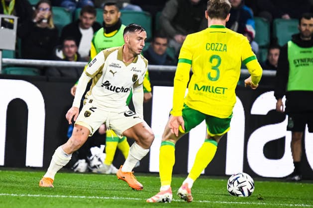 FOOTBALL : FC Nantes vs RC Lens - Ligue 1 - JournÃ e 15 - 06 12 2025 Ruben Aguilar (RC Lens) NantesFrance  Copyright: xBaptistexAutissierx