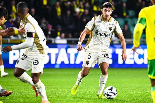 FOOTBALL : FC Nantes vs RC Lens - Ligue 1 - JournÃ e 15 - 06 12 2025 Ruben Aguilar (RC Lens) NantesFrance  Copyright: xBaptistexAutissierx