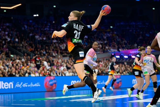 Handball, Womens World Championship, Main Round Spain Germany Alexia Hauf Germany Dortmund Westfalenhalle North Rhine-Westphalia Germany
