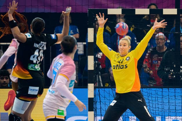 Handball, Womens World Championship, Main Round Spain Germany Goalkeeper Katharina Filter Germany Dortmund Westfalenhalle Nordrhein Westfalen Germany