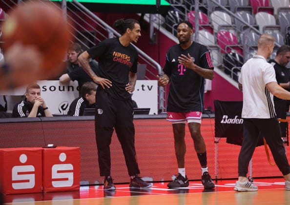 Jeff Garrett Telekom Baskets Bonn vs Kevin Yebo NINERS Chemnitz 9 Speiltag season 2025 26