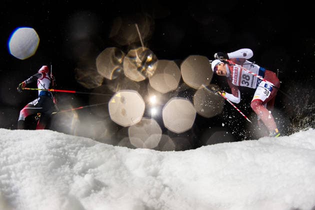 251206 Adam Runnalls of Canada and Andrejs Rastorgujevs of Latvia compete in men s 10 km sprint during the IBU World Cup on December 6, 2025 in Östersund. Photo: Mathias Bergeld BILDBYRAN kod MB MB1259 skidskytte biathlon skiskyting världscupen ibu world cup sprint bbeng kanada lettland *** 251206 Adam Runnalls of Canada and Andrejs Rastorgujevs of Latvia compete in men s 10 km sprint during the IBU World Cup on December 6, 2025 in Östersund Photo Mathias Bergeld BILDBYRAN code MB MB1259 biathlon biathlon biathlon world cup ibu world cup sprint bbeng canada latvia  Copyright: MATHIASxBERGELD BB251206MB096