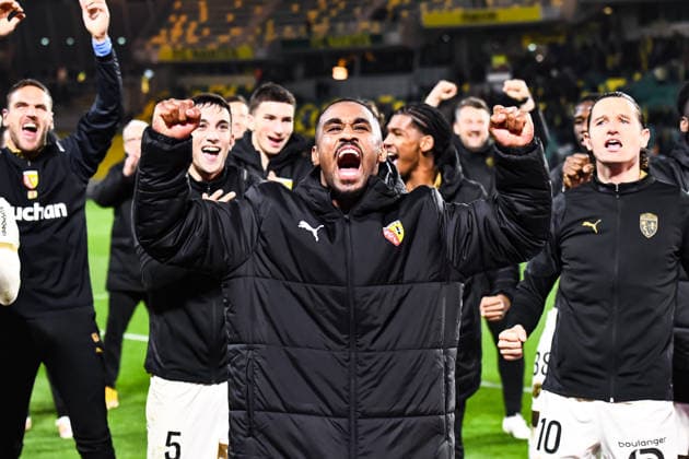 FOOTBALL : FC Nantes vs RC Lens - Ligue 1 - JournÃ e 15 - 06 12 2025 Wesley SaÃ¯d (RC Lens) NantesFrance  Copyright: xBaptistexAutissierx