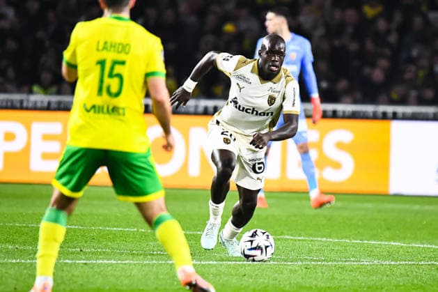 FOOTBALL : FC Nantes vs RC Lens - Ligue 1 - JournÃ e 15 - 06 12 2025 Malang Sarr (RC Lens) NantesFrance  Copyright: xBaptistexAutissierx