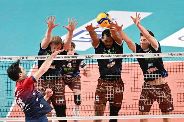 Volleyball, VBL, SVG Lüneburg - WWK Volleys Herrsching