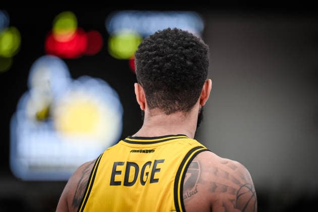 Darnell Edge MHP RIESEN Ludwigsburg, 01 GER, MHP Riesen Ludwigsburg VET CONCEPT Gladiators Trier, easycredit BBL, Basketball, Bundesliga, Matchday 9, Season 2025 2026, 06 12 2025 GER, MHP Riesen Ludwigsburg VET CONCEPT Gladiators Trier, easycredit BBL, Basketball, Bundesliga, Matchday 9, Season 2025 2026, 06 12 2025 Ludwigsburg Copyright: xSandyxDinkelackerx EP_SDR