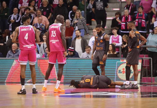 Telekom Baskets Bonn vs. on the ground Kevin Yebo NINERS Chemnitz 9 Speiltag season 2025 26