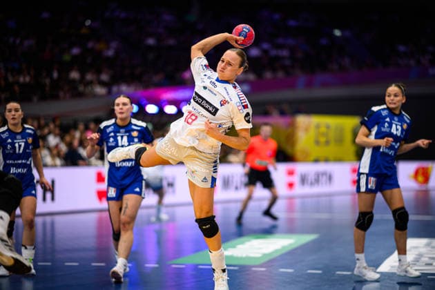 DORTMUND, GERMANY - 6 DECEMBER, 2025: Pernille Brandenborg - Women s Handball World Championship, WM, Weltmeisterschaft 2025 Faroe Island - Island at Westfallenhalle.  Copyright: xVitaliixKliuievx