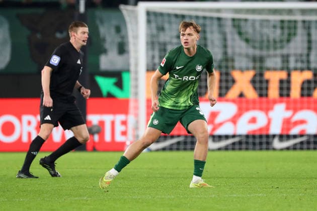 VfL vs Union Berlin, 1 BL Wolfsburg, 06 12 2025, FOOTBALL VfL Wolfsburg vs 1 FC Union Berlin, 1 BL, Season 2025 26 Pharell Hensel VfL Wolfsburg Wolfsburg