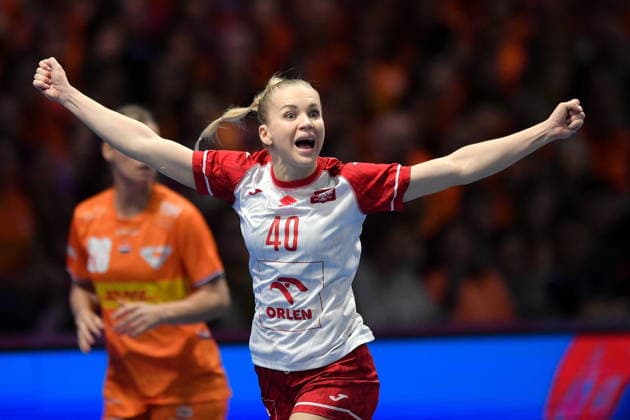2025.12.06 Rotterdam pilka reczna kobiet Mistrzostwa Swiata Polska - Holandia N z Daria Michalak radosc emocje Foto Lukasz Laskowski PressFocus 2025.12.06 Rotterdam IHF WomenÕs Handball World Championship, WM, Weltmeisterschaft Poland vs Netherlands Daria Michalak radosc emocje Credit: Lukasz Laskowski PressFocus NEWSPIX.PL --- newspix.pl 
