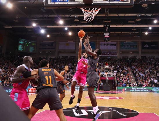 Jeff Garrett Telekom Baskets Bonn vs NINERS Chemnitz 9 Speiltag Saison 2025 26