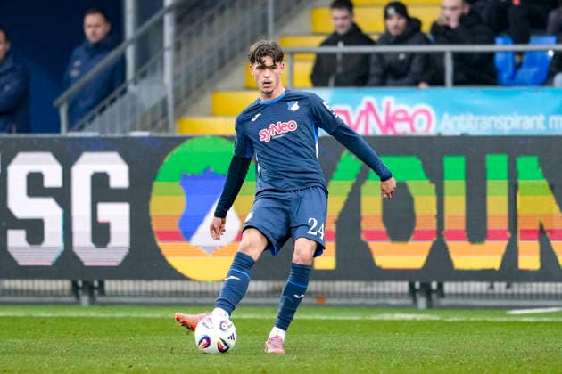 Football, TSG 1899 Hoffenheim extends contract with Luca Erlein, archive images