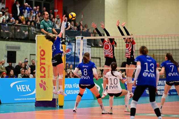 Volleyball, Women, VBL, ETV Hamburger Volksbank Volleys - Binder Blaubären TSV Flacht