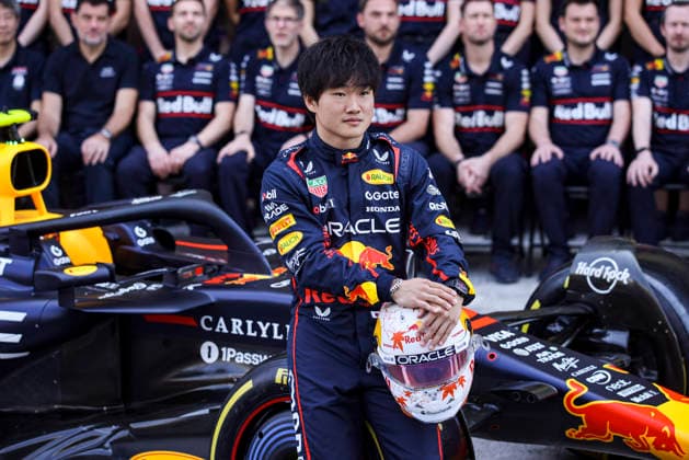 F1 - ABU DHABI GRAND PRIX 2025 TSUNODA Yuki (jap), Red Bull Racing RB21, portrait, during the 2025 Formula 1 Abu Dhabi Grand Prix, 24th round of the 2025 FIA Formula One World Championship, WM, Weltmeisterschaft from December 05 to 07, 2025 on the Yas Marina Circuit, in Abu Dhabi, United Arab Emirates - Abu DhabiUnited Arab Emirates  Copyright: xXavixBonillax