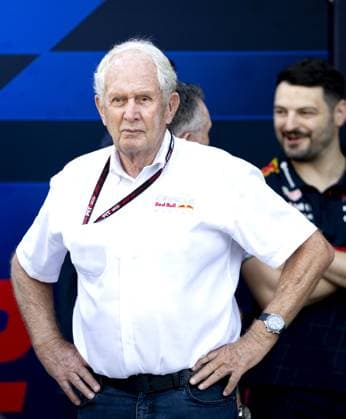 ABU DHABI - Helmut Marko (advisor) during a Red Bull Racing team photo at the Yas Marina Circuit prior to the Abu Dhabi Grand Prix. ANP SANDER KONING xVIxANPxSportx xxANPxIVx 544157529 originalFilename: 544157529.jpg