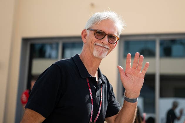 Damon Hill Racing Driver , UAE, Formula 1 World Championship, Abu Dhabi Grand Prix, Yas Marina Circuit, Race, 07 12 2025 UAE, Formula 1 World Championship, Abu Dhabi Grand Prix, Yas Marina Circuit, Race, 07 12 2025 Yas Marina Island Copyright: xEibner-Pressefoto Memmlerx EP_MMR