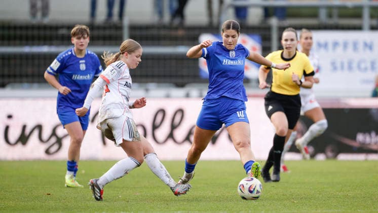 Football, Women, 2nd BL, SV Meppen - FC Bayern Munich II