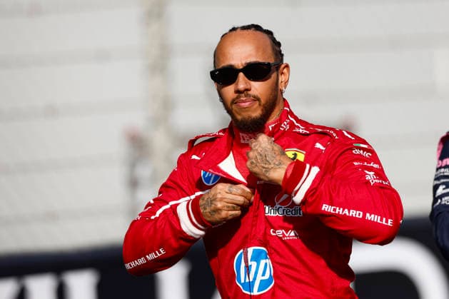 Abu Dhabi, Yas Marina F1 GP Abu Dhabi 2025, No 44 Lewis Hamilton GBR , Scuderia Ferrari HP, Ferrari SF 25, Ferrari Abu Dhabi Abu Dhabi
