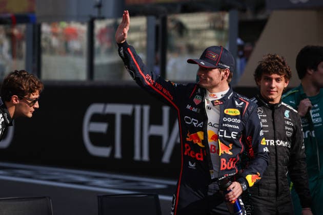 F1 - ABU DHABI GRAND PRIX 2025 VERSTAPPEN Max (ned), Red Bull Racing RB21, portrait during the 2025 Formula 1 Abu Dhabi Grand Prix, 24th round of the 2025 FIA Formula One World Championship, WM, Weltmeisterschaft from December 05 to 07, 2025 on the Yas Marina Circuit, in Abu Dhabi, United Arab Emirates - Abu DhabiUnited Arab Emirates  Copyright: xANTONINxVINCENTx