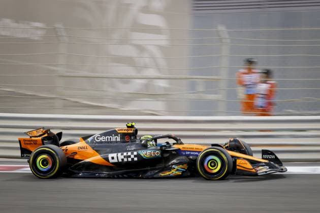 ABU DHABI - Lando Norris (McLaren) in action at the Yas Marina Circuit during the Abu Dhabi Grand Prix. ANP SANDER KONING xVIxANPxSportx xxANPxIVx 544173459 originalFilename: 544173459.jpg
